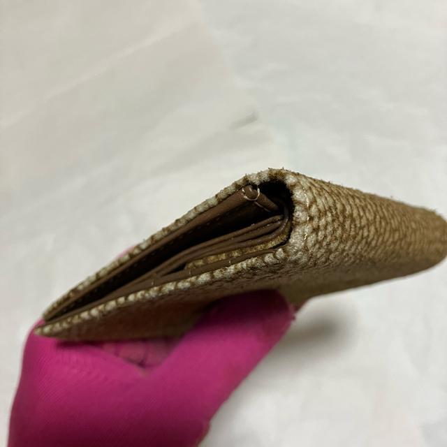 A【BORBONESE / ボルボネーゼ】 うずら柄 / レザー 二つ折り財布 < 女性ファッション A【BORBONESE / ボルボネーゼ】 うずら柄 / レザー 二つ折り財布 < 女性ファッションの