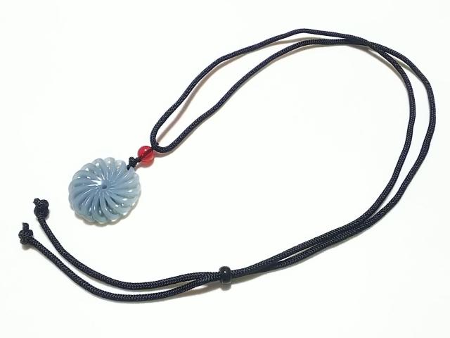 天然石★ミャンマー翡翠 フォイール(風車) ペンダント < 女性アクセサリー/時計 天然石★ミャンマー翡翠 フォイール(風車) ペンダント < 女性アクセサリー/時計の