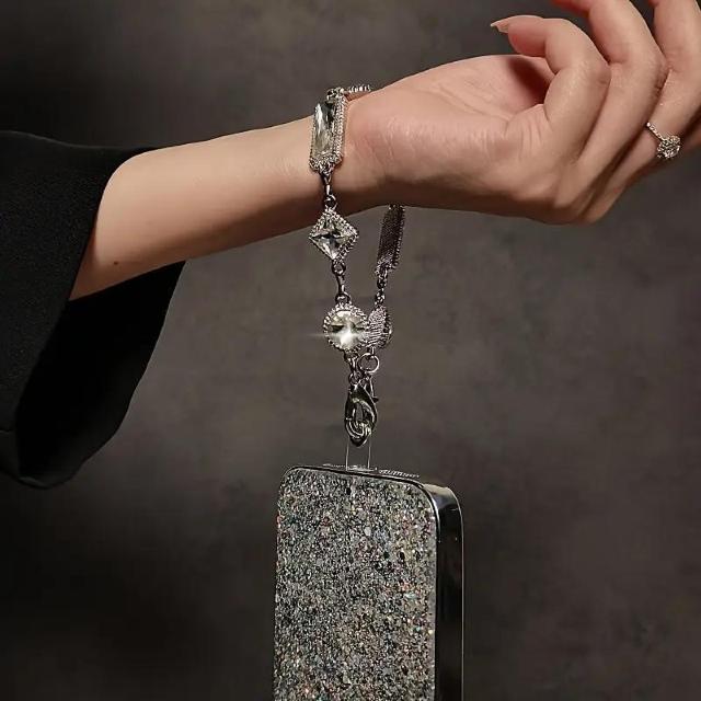 爆ヤス価格1090円★クリスタルエンベデッドメタルブレスレット エレガントな長方形ダイヤモンドストラップクリップと透明留め具付き < 家電/AV 爆ヤス価格1090円★クリスタルエンベデッドメタルブレスレット エレガントな長方形ダイヤモンドストラップクリップと透明留め具付き < 家電/AVの