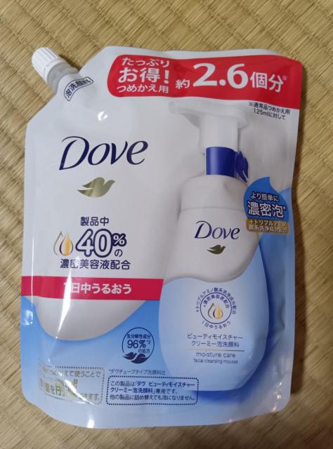 Dove ビューティモイスチャー クリーミー泡洗顔料 つめかえ用 約2.6個分 < 香水/コスメ/ネイル Dove ビューティモイスチャー クリーミー泡洗顔料 つめかえ用 約2.6個分 < 香水/コスメ/ネイルの