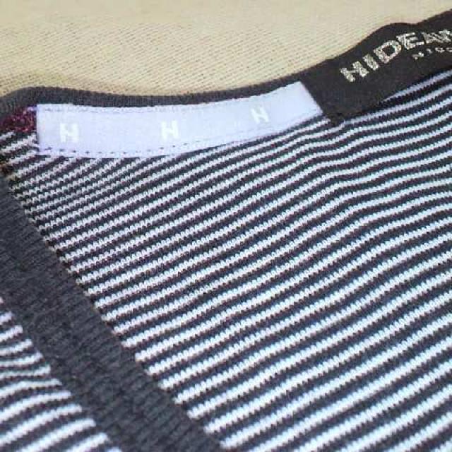 HIDEAWAYS(NICOLE)/ハイダウェイボーダー七分Tシャツ < ブランド HIDEAWAYS(NICOLE)/ハイダウェイボーダー七分Tシャツ < ブランドの