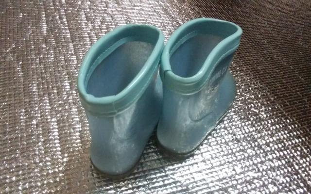 COMME CA ISM 水色 長靴 < キッズ/ベビー COMME CA ISM 水色 長靴 < キッズ/ベビーの