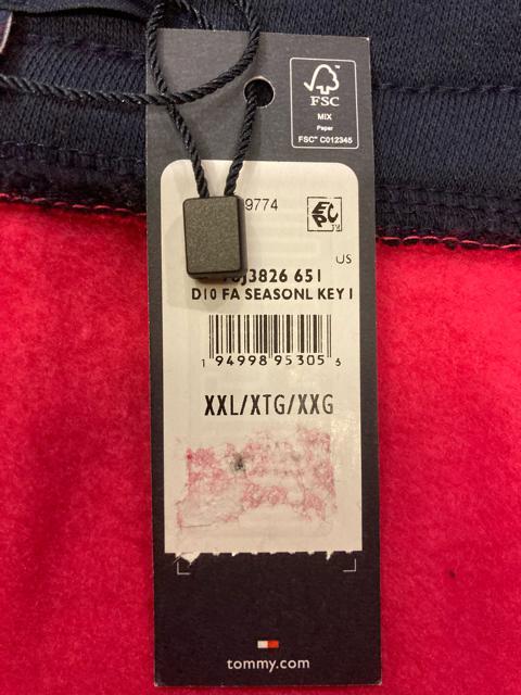 TOMMY HILFIGER スウェットパンツ  超大きいsizeXXL ピンク  トミーヒルフィガー < ブランド  TOMMY HILFIGER スウェットパンツ  超大きいsizeXXL ピンク  トミーヒルフィガー < ブランドの