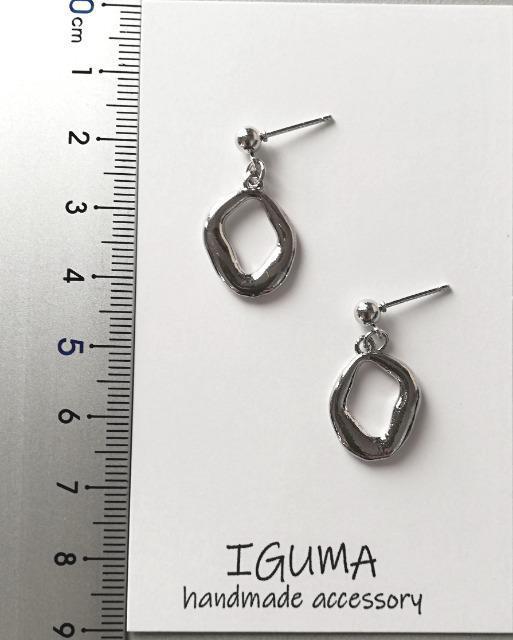ハンドメイドピアス シルバー ミニシンプル < 女性ファッション  ハンドメイドピアス シルバー ミニシンプル < 女性ファッションの