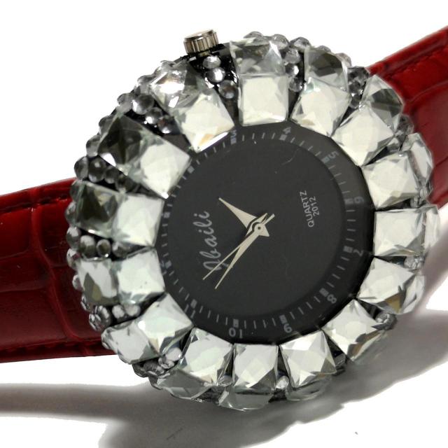 【新品・未使用】JEAIEI【クリスタル】美しいドレスウォッチ < 女性アクセサリー/時計  【新品・未使用】JEAIEI【クリスタル】美しいドレスウォッチ  < 女性アクセサリー/時計の