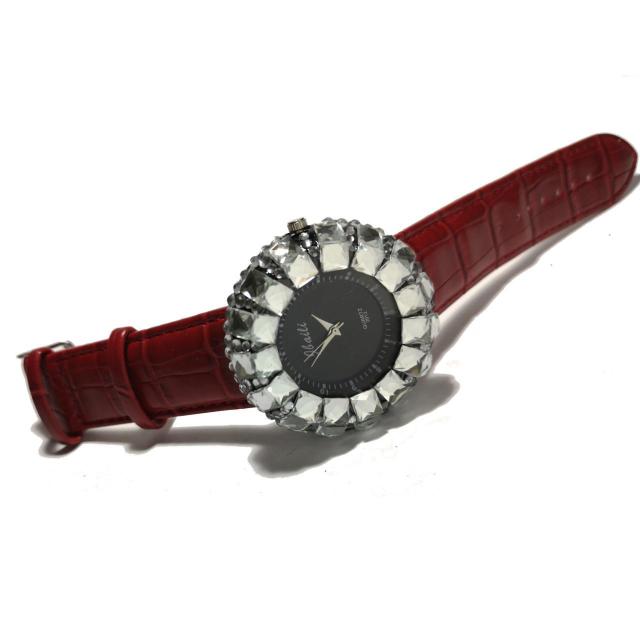 【新品・未使用】JEAIEI【クリスタル】美しいドレスウォッチ < 女性アクセサリー/時計  【新品・未使用】JEAIEI【クリスタル】美しいドレスウォッチ < 女性アクセサリー/時計の