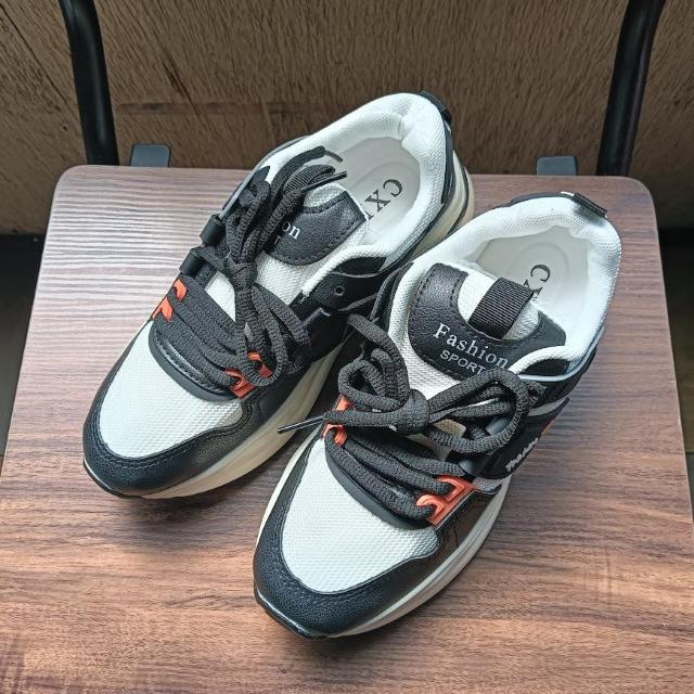 新品 22.5cm レディース スニーカー ブラック シューズ 靴 身長アップ < 女性ファッション  新品 22.5cm レディース スニーカー ブラック シューズ 靴 身長アップ  < 女性ファッションの