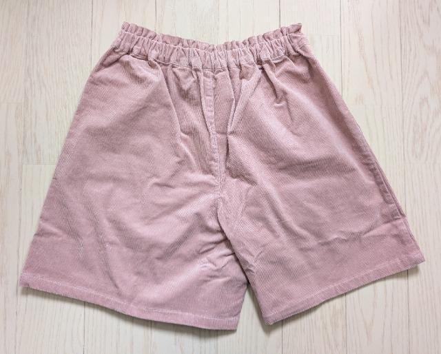 160★GITA★レースアップコーデュロイキュロット★ショートパンツ★新品★送料無料 < キッズ/ベビー  160★GITA★レースアップコーデュロイキュロット★ショートパンツ★新品★送料無料 < キッズ/ベビーの