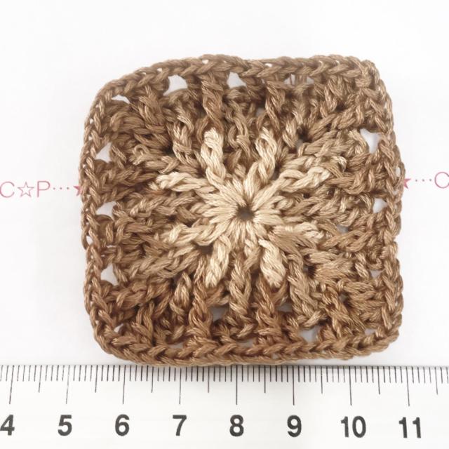 10*ハンドメイド♪特殊グラニースクエアモチーフ 9 < ペット/手芸/園芸 10*ハンドメイド♪特殊グラニースクエアモチーフ 9 < ペット/手芸/園芸の