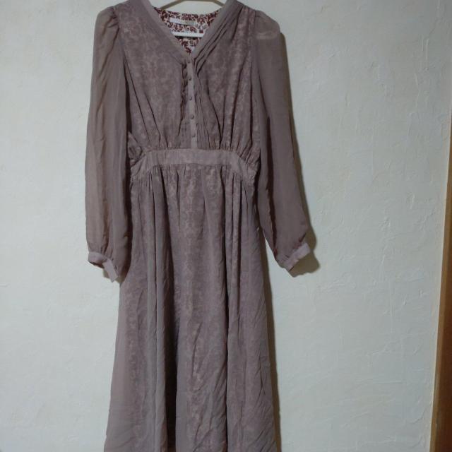 レイカズン ベージュ系長袖ワンピース < ブランド レイカズン ベージュ系長袖ワンピース < ブランドの