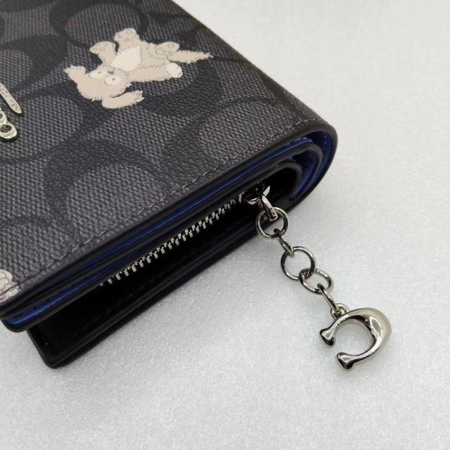 新品COACH シグネチャー二つ折り財布 スナップウォレット ドッグプリント < ブランド 新品COACH シグネチャー二つ折り財布 スナップウォレット ドッグプリント < ブランドの
