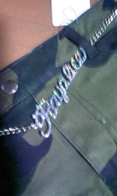 ★ちびギャル★レイアリス★ロゴベルト付ミニ★迷彩★ < ブランド  ★ちびギャル★レイアリス★ロゴベルト付ミニ★迷彩★ < ブランドの