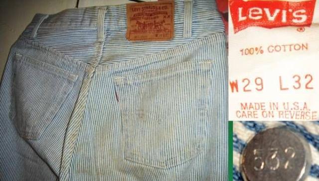 ビンテージ 501 ヒッコリー オリジナル USA レア < ブランド ビンテージ 501 ヒッコリー オリジナル USA レア < ブランドの