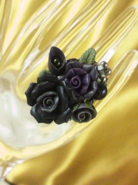 渋いゴスロリパンク薔薇デザインリング12号 < 女性アクセサリー/時計 渋いゴスロリパンク薔薇デザインリング12号 < 女性アクセサリー/時計の