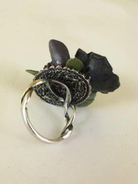 渋いゴスロリパンク薔薇デザインリング12号 < 女性アクセサリー/時計 渋いゴスロリパンク薔薇デザインリング12号 < 女性アクセサリー/時計の