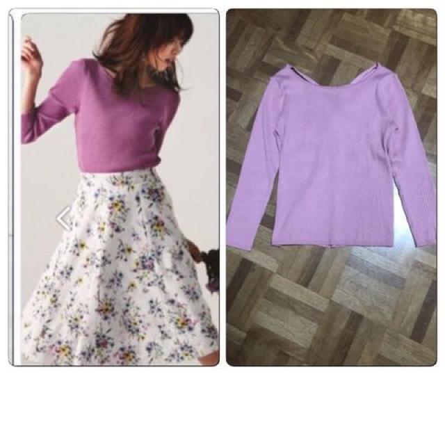 新品同様アプワイザー バックツイストニット < ブランド  新品同様アプワイザー バックツイストニット < ブランドの