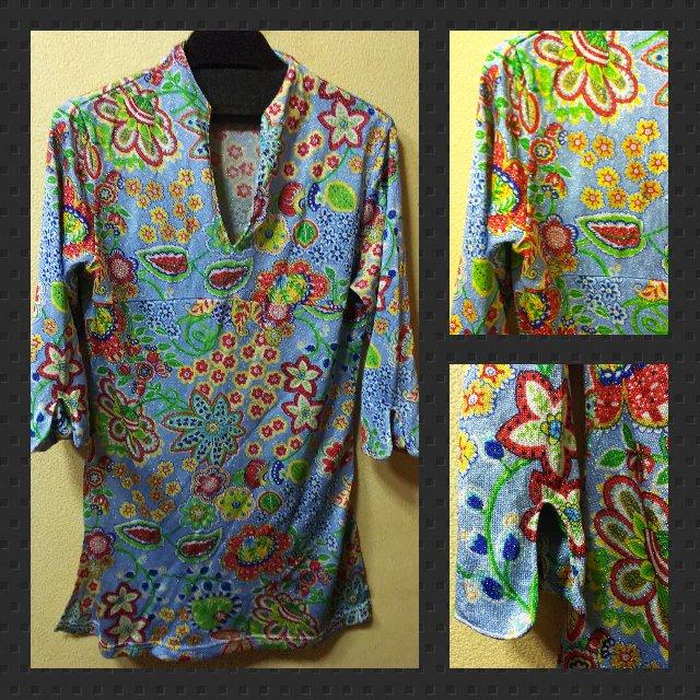 HIPPLE SOUL★USED★ラメ入七分袖チュニック < 女性ファッション  HIPPLE SOUL★USED★ラメ入七分袖チュニック < 女性ファッションの