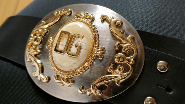 正規新古 限定 ドルチェ&ガッバーナ DGロゴ天然石ストーン装飾バックル スタッズレザーベルト 黒 95 ハイエンドラグジュアリー < ブランド  正規新古 限定 ドルチェ&ガッバーナ DGロゴ天然石ストーン装飾バックル スタッズレザーベルト 黒 95 ハイエンドラグジュアリー < ブランドの