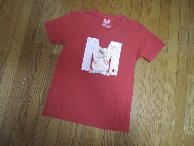 M エム × ONE PIECE ワンピース コラボTシャツ M 赤系 ルフィー カットソー TMT < ブランド M エム × ONE PIECE ワンピース コラボTシャツ M 赤系 ルフィー カットソー TMT < ブランドの