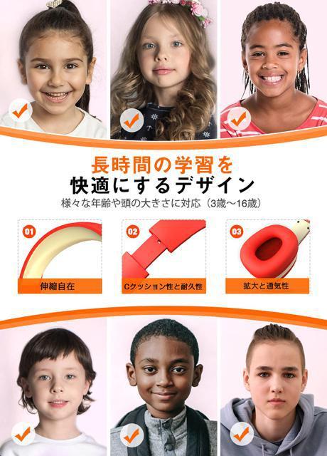 �w�b�h�z���q���p �܂肽���ݎ� �L���I�[�o�[�C���[�w�b�h�Z�b�g 85dB 94dB�{�����[������ �w�b�h�t�H�� 3.5mm�W���b�N �� �Ɠd/AV�� 