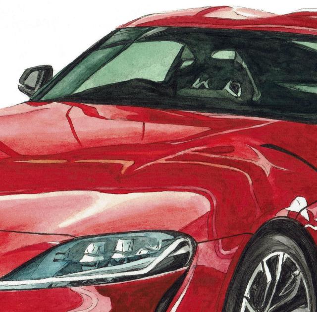 NC-999スープラRE限定版画サイン額装作家平右ヱ門 < 自動車/バイク NC-999スープラRE限定版画サイン額装作家平右ヱ門 < 自動車/バイク