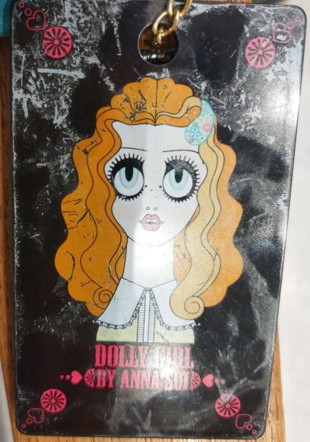 DOLLY GIRL BY ANNA SUI 黒トートバッグ カードケース付き < 女性ファッション  DOLLY GIRL BY ANNA SUI 黒トートバッグ カードケース付き < 女性ファッションの