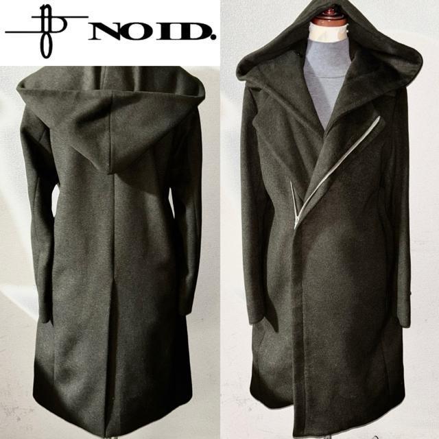 美品 NO ID. ノーアイディー 定価2.5万円程 ウール 起毛 コート ジャケット ロック ヴィジュアル ドメス 冬 アウター < ブランド 美品 NO ID. ノーアイディー 定価2.5万円程 ウール 起毛 コート ジャケット ロック ヴィジュアル ドメス 冬 アウター < ブランドの