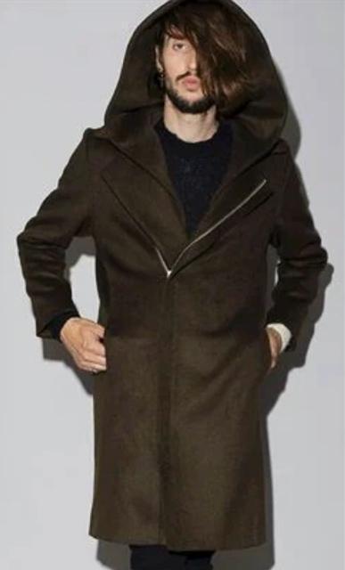 美品 NO ID. ノーアイディー 定価2.5万円程 ウール 起毛 コート ジャケット ロック ヴィジュアル ドメス 冬 アウター < ブランド 美品 NO ID. ノーアイディー 定価2.5万円程 ウール 起毛 コート ジャケット ロック ヴィジュアル ドメス 冬 アウター < ブランドの