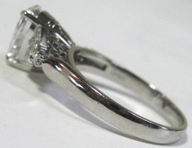 Pt900v`iO_CyAVFu1.444ct 0.44ct #17.5  ANZT[/v 