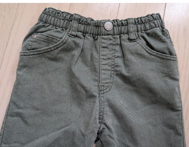 120★peda & mada★毛布みたいな裏シャギーパンツ★カーキ★送料無料 < キッズ/ベビー 120★peda & mada★毛布みたいな裏シャギーパンツ★カーキ★送料無料 < キッズ/ベビーの