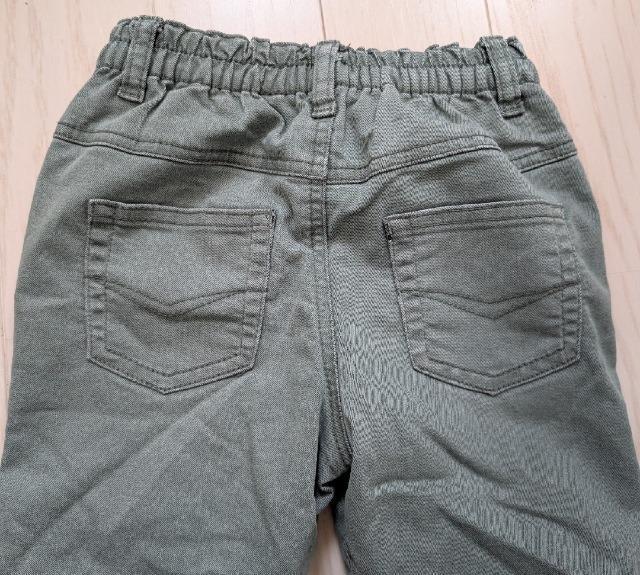 120★peda & mada★毛布みたいな裏シャギーパンツ★カーキ★送料無料 < キッズ/ベビー 120★peda & mada★毛布みたいな裏シャギーパンツ★カーキ★送料無料 < キッズ/ベビーの