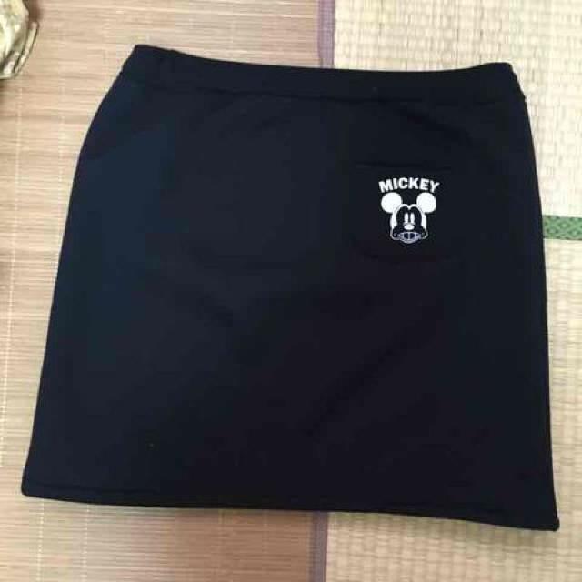 ディズニー・ミッキーマウス柄裏ボアスカート。4L < 女性ファッション ディズニー・ミッキーマウス柄裏ボアスカート。4L < 女性ファッションの