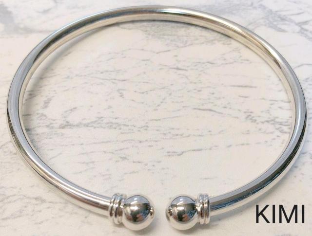 高品質なシルバー 925 バングル 内周約19cm 男女兼用 < 女性アクセサリー/時計  高品質なシルバー 925 バングル 内周約19cm 男女兼用 < 女性アクセサリー/時計の