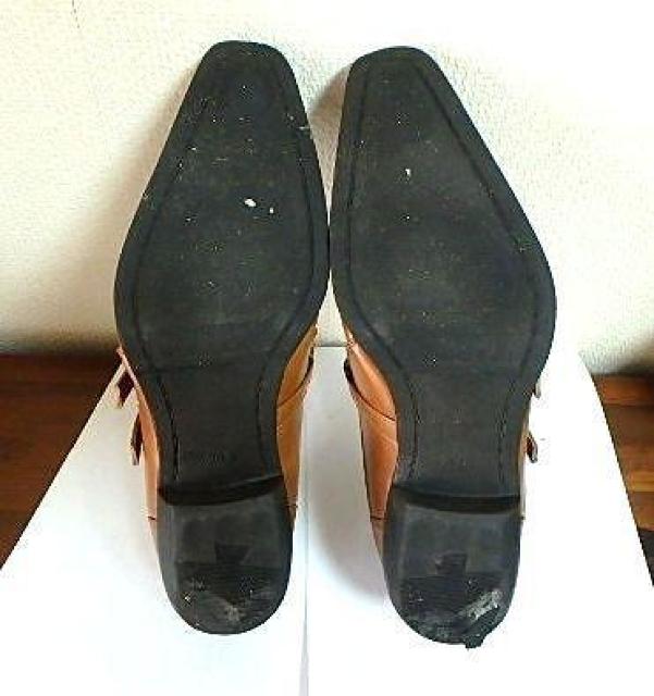 ◆25.5 RICHARD SMITH リチャード スミス シューズ ローファー ブラウン 中古品 < 男性ファッション  ◆25.5 RICHARD SMITH リチャード スミス シューズ ローファー ブラウン 中古品 < 男性ファッションの