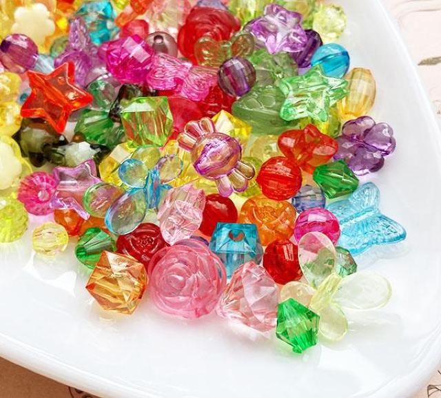 アクリルビーズアソート50gクリアミックス < ペット/手芸/園芸  アクリルビーズアソート50gクリアミックス  < ペット/手芸/園芸の