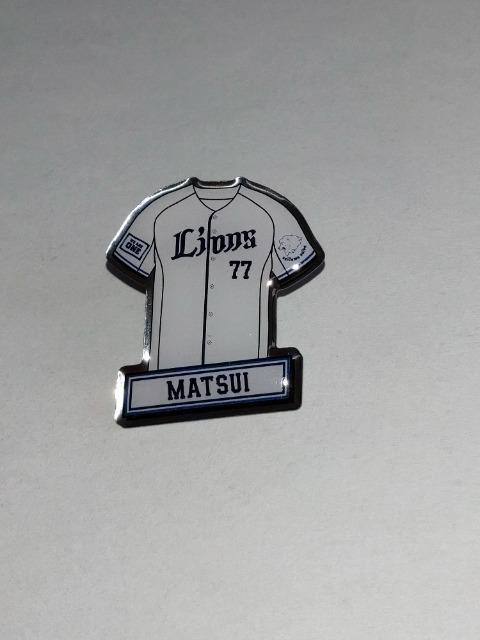 埼玉西武ライオンズ2023 全選手ピンバッチ 77 松井稼頭央監督 < レジャー/スポーツ  埼玉西武ライオンズ2023 全選手ピンバッチ 77 松井稼頭央監督  < レジャー/スポーツの
