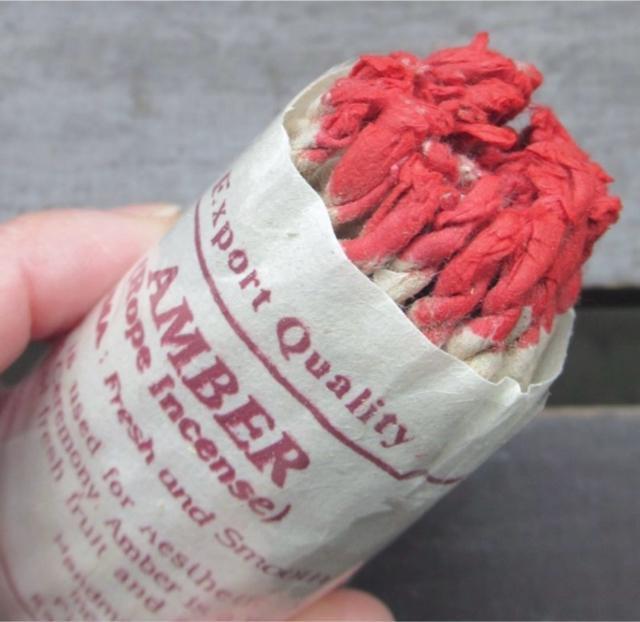 アンバーインセンス ロープインセンス お香 < インテリア/ライフ  アンバーインセンス ロープインセンス お香 < インテリア/ライフの