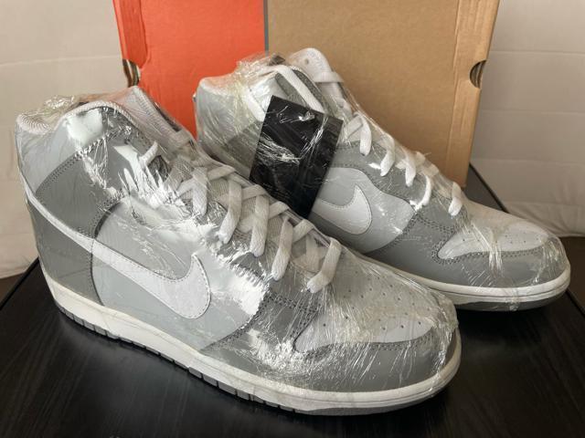 新品 Nike Dunk High Neutral Grey/White ナイキ ダンクハイ グレー/ホワイト 30cm < 男性ファッション  新品 Nike Dunk High Neutral Grey/White ナイキ ダンクハイ グレー/ホワイト 30cm < 男性ファッションの