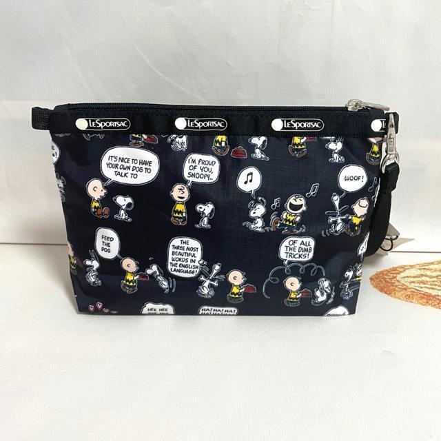 ★新品★LeSportsac レスポートサック スヌーピ ピーナッツパルズ 化粧ポーチ 2つ収納 ポーチ 7105 送料無料 < 女性ファッション  ★新品★LeSportsac レスポートサック スヌーピ ピーナッツパルズ 化粧ポーチ 2つ収納 ポーチ 7105 送料無料 < 女性ファッションの