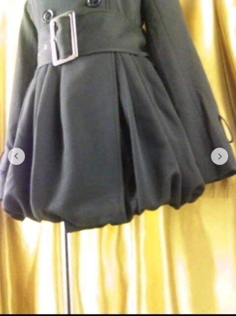 込み★DE★人気!GRL★可愛い!バルーンドレスコート★S★黒★訳アリ < ブランド 込み★DE★人気!GRL★可愛い!バルーンドレスコート★S★黒★訳アリ < ブランドの
