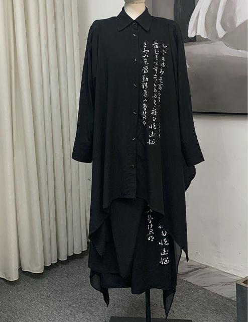 重ね着風 シフォン切り替え スカンツ ガウチョパンツ パンツ ブラック 大きいサイズ < 女性ファッション  重ね着風 シフォン切り替え スカンツ ガウチョパンツ パンツ ブラック 大きいサイズ < 女性ファッションの