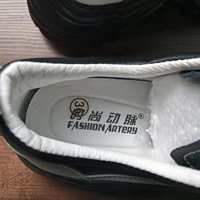 新品 23cm レディース スニーカー ブラック シューズ 靴 厚底 身長アップ < 女性ファッション  新品 23cm レディース スニーカー ブラック シューズ 靴 厚底 身長アップ < 女性ファッションの