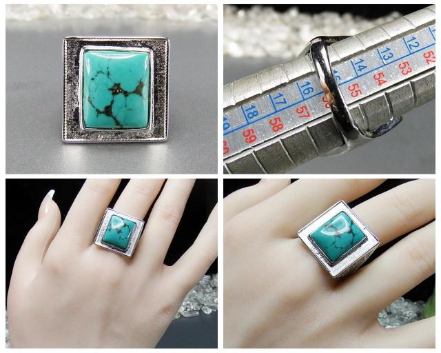 逸品一点物大粒ターコイズ指輪シルバー925リング15号天然石U0642RYZa < 女性アクセサリー/時計  逸品一点物大粒ターコイズ指輪シルバー925リング15号天然石U0642RYZa < 女性アクセサリー/時計の
