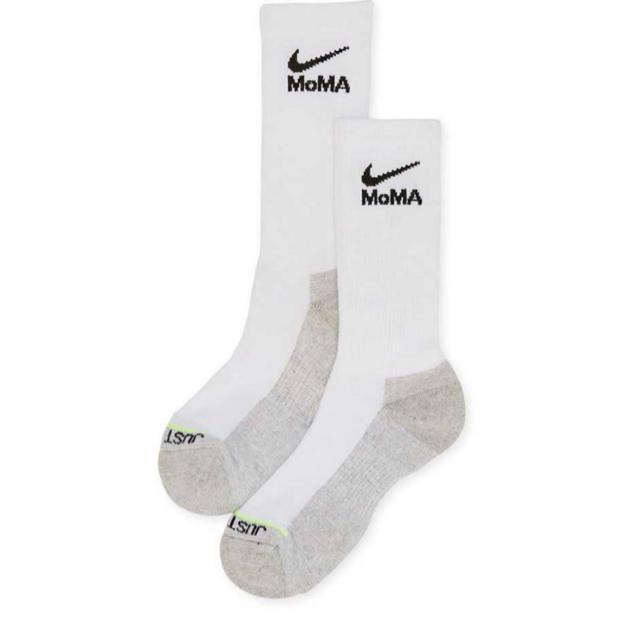 NIKE MoMA エブリデイ ソックス ホワイト XL 27-29cm ナイキ 白 靴下 EVERYDAY SOCKS < ブランド  NIKE MoMA エブリデイ ソックス ホワイト XL 27-29cm ナイキ 白 靴下 EVERYDAY SOCKS  < ブランドの