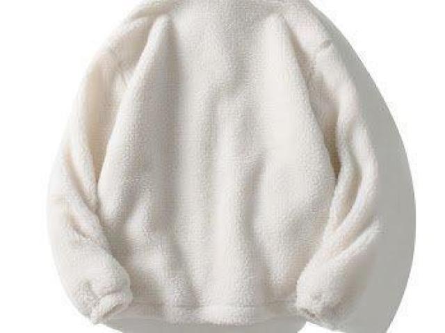 白 ブルゾン 防寒 秋冬 アウター モコモコ ルームウェア ラフ ストリート < 男性ファッション 白 ブルゾン 防寒 秋冬 アウター モコモコ ルームウェア ラフ ストリート < 男性ファッションの