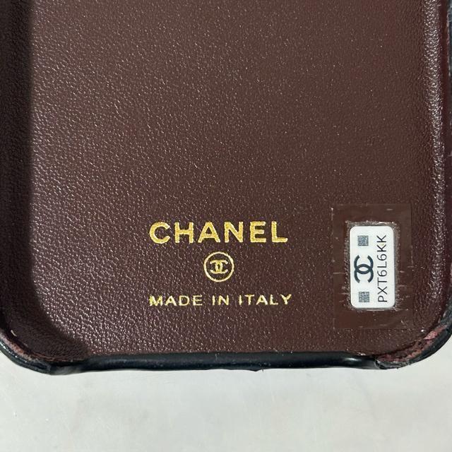 CHANEL �V���l�� iPhone14Pro �P�[�X �`�F�[���V�����_�[ �� �u�����h�� 