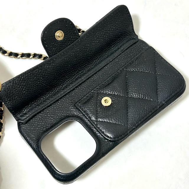 CHANEL �V���l�� iPhone14Pro �P�[�X �`�F�[���V�����_�[ �� �u�����h�� 