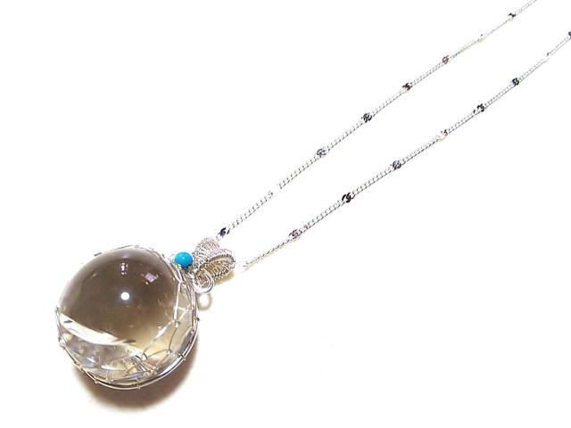 天然石★ヒマラヤ水晶(虹入り)18mm ペンダント < 女性アクセサリー/時計 天然石★ヒマラヤ水晶(虹入り)18mm ペンダント < 女性アクセサリー/時計の