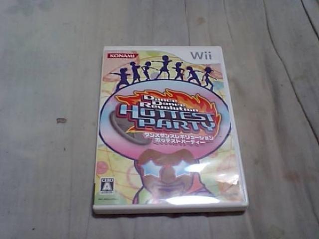 【Wii】ダンスダンスレボリューション ホッテストパーティー < ゲーム本体/ソフト 【Wii】ダンスダンスレボリューション ホッテストパーティー < ゲーム本体/ソフトの