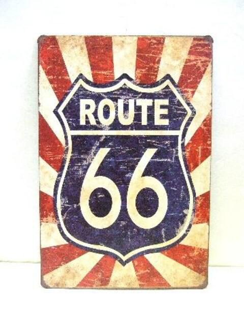 ☆アメリカン雑貨☆ブリキ看板☆ROUTE 66☆ルート66☆新品☆ < インテリア/ライフ  ☆アメリカン雑貨☆ブリキ看板☆ROUTE 66☆ルート66☆新品☆  < インテリア/ライフの